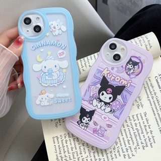 เคสโทรศัพท์มือถือ ซิลิโคนนุ่ม TPU ลายคลื่น Kuromi Cinnamoroll น่ารัก สําหรับ Infinix Hot Note 30 30i 20 20s 11S 11 10 10s 12 12i 9 8 5G Play Smart 7 4 5 6 Plus 2023 G96 Pro NFC G99 | St H19