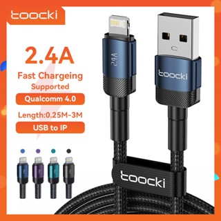 Toocki สาย USB สายเคเบิลโทรศัพท์ สำหรับ iP 13 12 11 Pro max