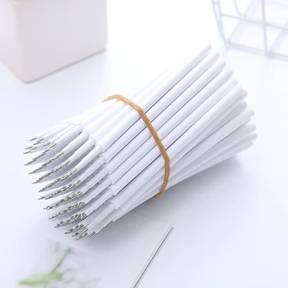 10 ชิ ้ นเจลปากกาเติมกดปากกาเติม ST Nib 0.5 มม.นักเรียนเครื ่ องเขียน WJ207
