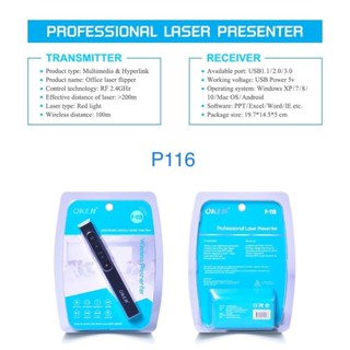 OKER Model:P009 Wireless Presenter P-009,P-115,P-125