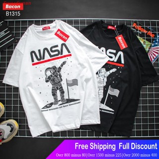 Swordsman เสื้อยืดลำลอง เสื้อยืด Oversize สกรีนลาย NASA Dap! สกรีนสีสวย ผ้าใส่สบายไม่ร้อน ใส่ได้ทุกโอกาส BS Popular_59