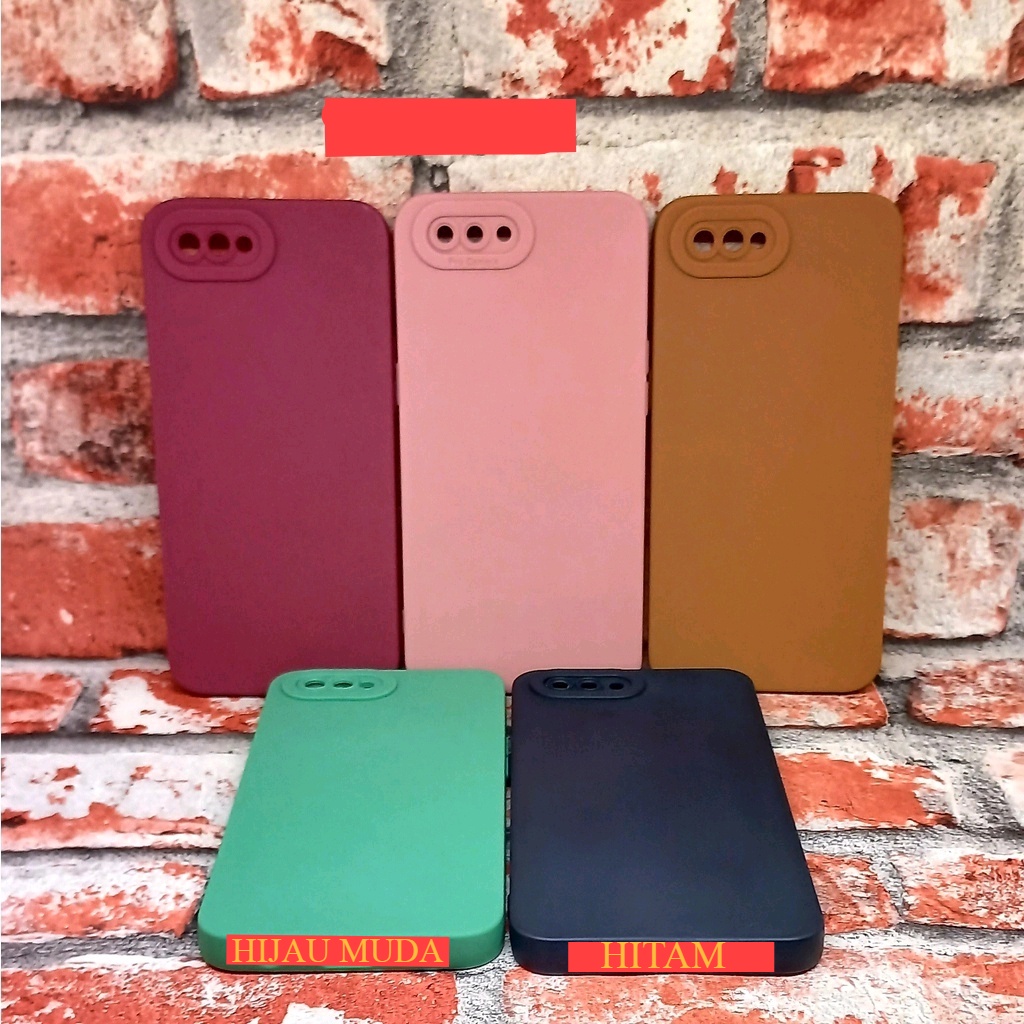 CASE Oppo A1K Oppo CPH1923 CASE SILICON PRO CAMERA FULL COVER - ANTI CRACK