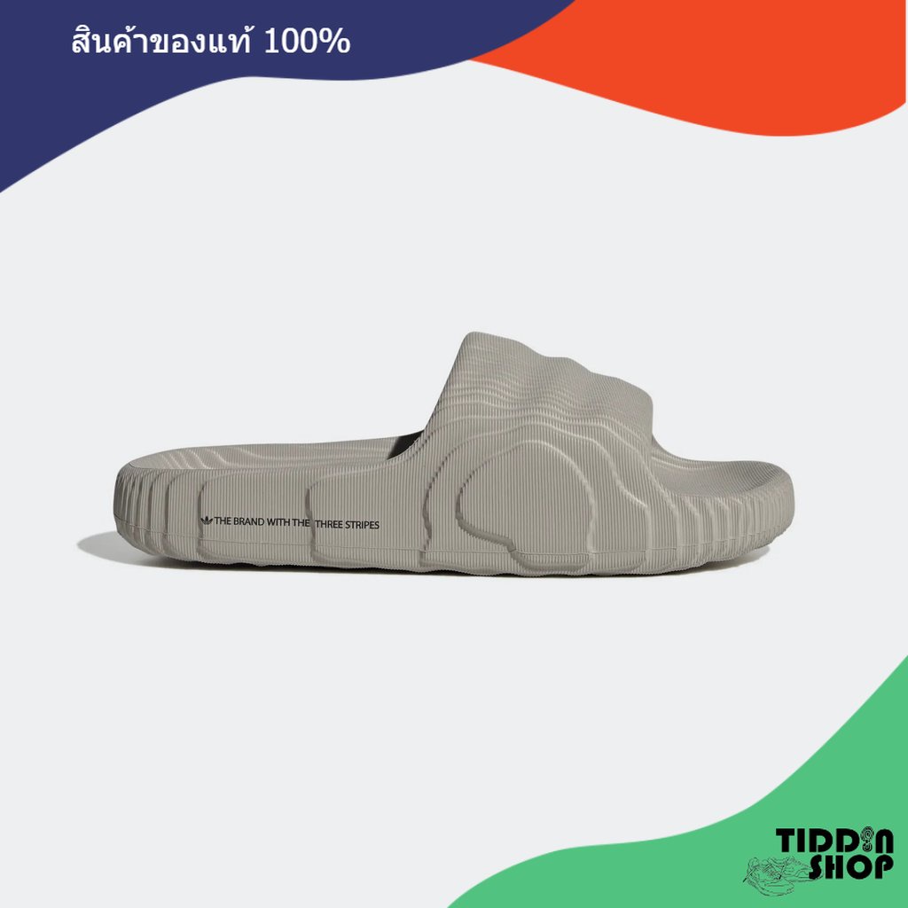 รองเท้าแตะ Adidas ADILETTE 22 SLIDES 'Light Brown ' [ลิขสิทธิ์แท้ ป้ายไทย] [รหัส: HQ4670 ]