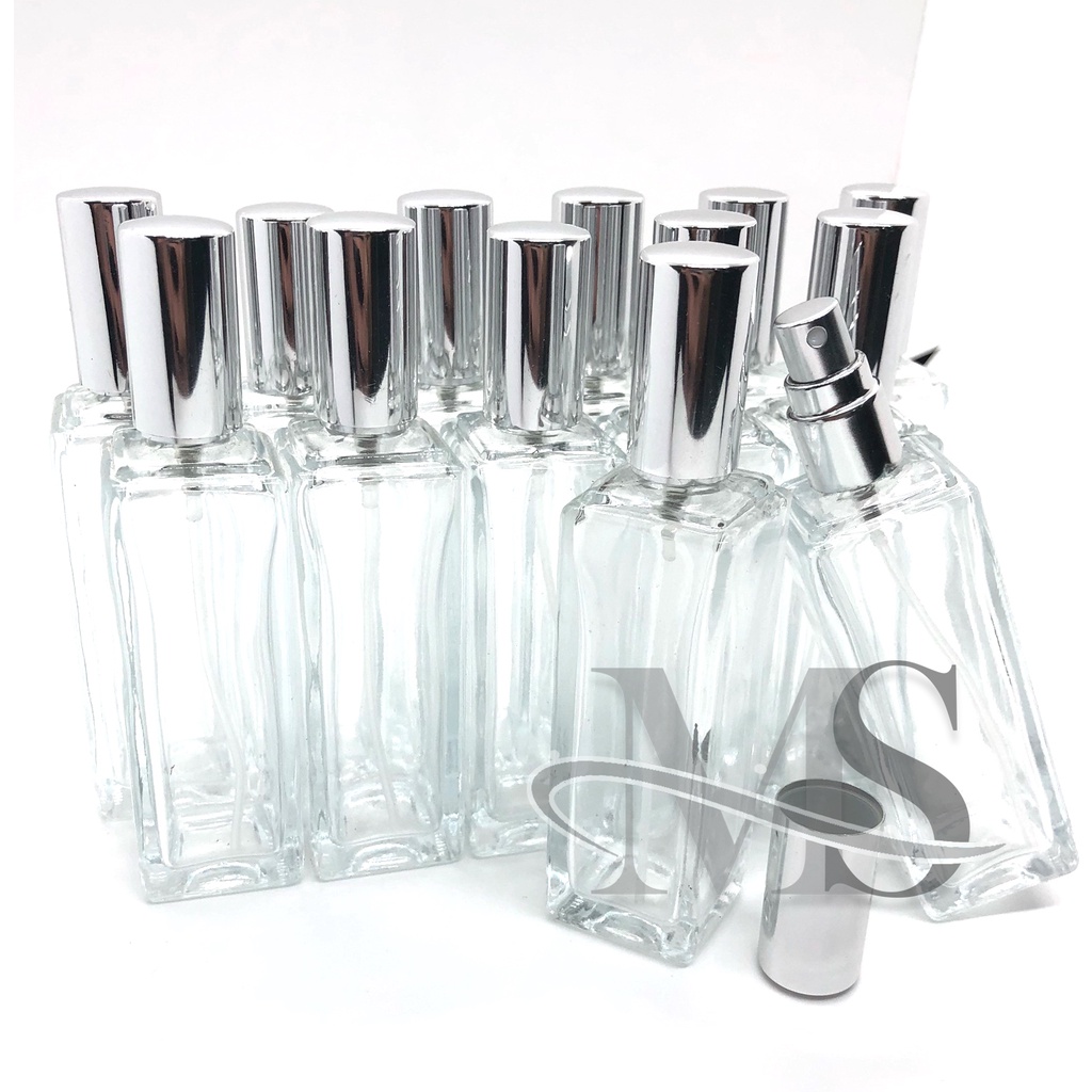 พร้อมส่ง ขวดน้ำหอม 35 ml แบบสเปร์ย ขวดเชอร์ล็อค ขวดแบ่งน้ำหอมสำหรับพกพา ขวดใส
