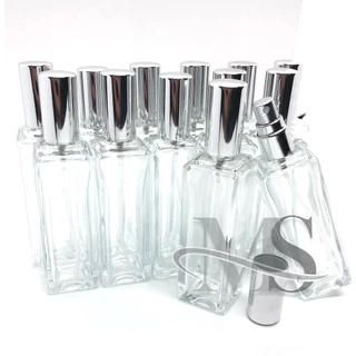 พร้อมส่ง ขวดน้ำหอม 35 ml แบบสเปร์ย ขวดเชอร์ล็อค ขวดแบ่งน้ำหอมสำหรับพกพา ขวดใส
