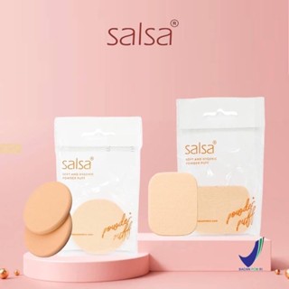 Salsa POWDER PUFF/Arjuna เครื่องสําอาง ฟองน้ําแต่งหน้า แป้งซัลซ่า