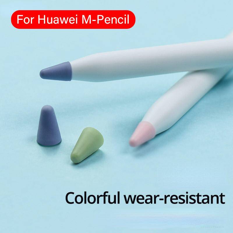 10 ชิ้น สําหรับ Huawei M-Pencil แท็บเล็ต ปากกาสไตลัส สัมผัส เคสปลายปากกา ซิลิโคนนิ่ม เคสป้องกัน สําหรับ Huawei Pen เคสสัมผัส