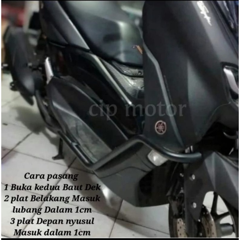 Crashbar new nmax 2020 Tubular lamp New Nmax 2020 body protector New nmax 2020