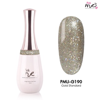 สีเจลทาเล็บ Pick Me Up G190 Gold Standard 15ml.