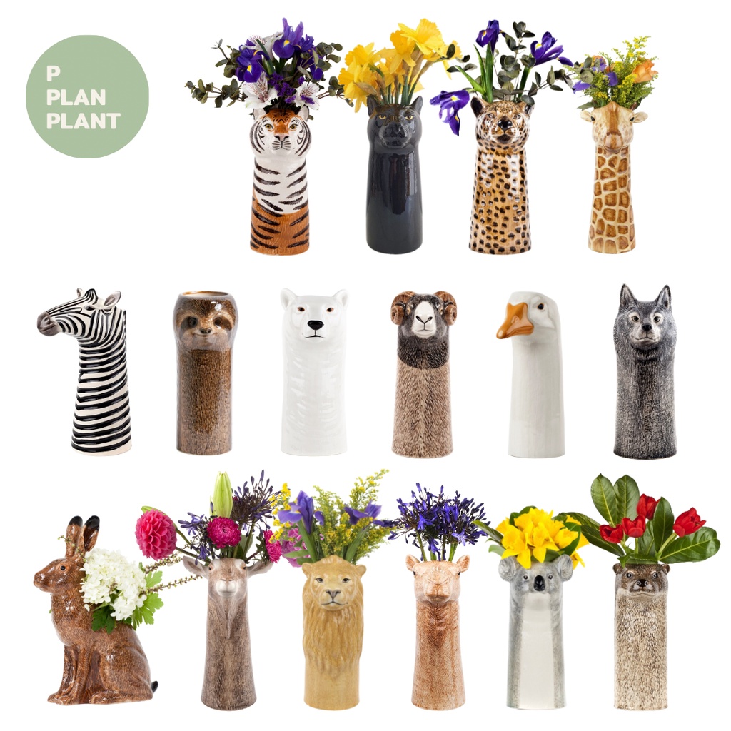 Animal Vase : แจกันดอกไม้ กระถางเซรามิก ของแต่งบ้าน **กรุงเทพมีส่งด่วน!**