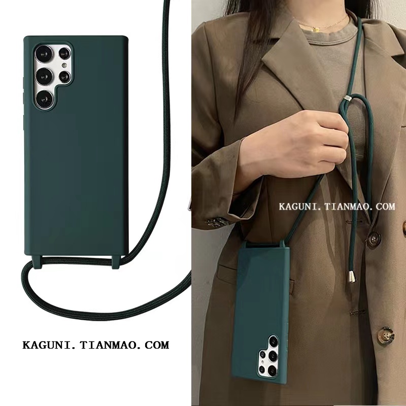 แฟชั่น แนวโน้ม เชือกเส้นเล็ก เคส Samsung Galaxy S24 Ultra S23FE S23 Ultra S22 Ultra S21 FE S22 S23 S24 Plus + S21 Ultra S20FE S20 Ultra S10 S20 Plus + Note20 Ultra Note10 Plus A54 A53 Case ใหม่ เรียบง่าย กีฬา อ่อน เคส