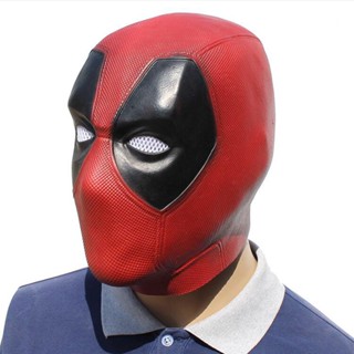 หน้ากาก Mask Marvel Comics มาร์เวลคอมิกส์ Deadpool เดดพูล Wade Wilson เวด วิลสัน Party Cosplay ปาร์ตี้ คอสเพลย์ ของขวัญ