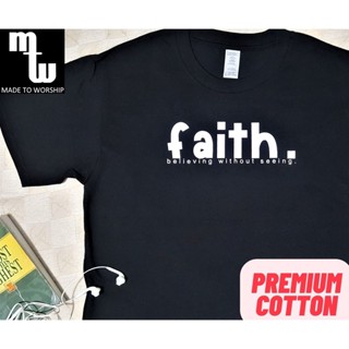 MTW Faith | Minimalist Christian Gospel Bible Verse Statement Shirt for Men Women