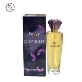 น้ำหอม แพซซี่ มิดไนท์ เพอร์ฟูมสเปรย์ โฉมใหม่ ขวดหรูหรา PASSY MIDNIGHT PERFUME SPRAY 105 ml.