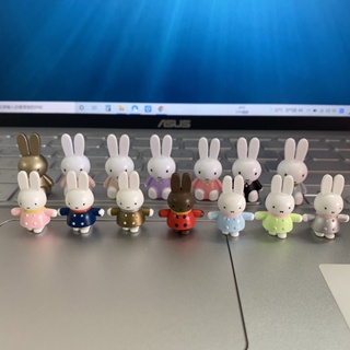 ✗☌◆ส่งออกจำนวนมาก Miffy Miffy Rabbit Mini Trumpet Handmade DIY Material Cake Ornament Decoration Model