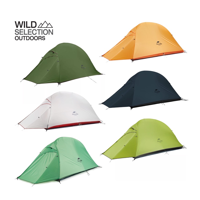 เต็นท์ Cloud up 1 Naturehike น้ำหนักเบา ขนาด 1 คน Ultralight one-man cloud up-1 tent new version  NH