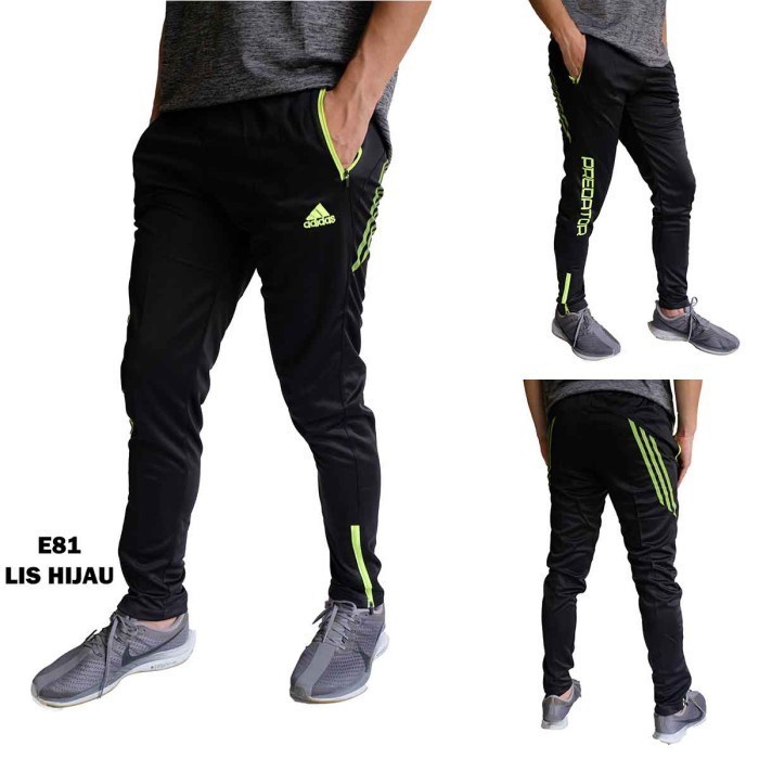 AD E81 MENS LONG TRAINING PANTS OUTDOOR FITNESS BIKE RUNNING GYM ผลิตภัณฑ์ที่ดีที่สุด