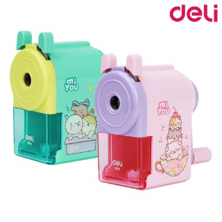 กบเหลาดินสอ เครื่องเหลาดินสอ Deli 0641 Pencil Shaepener กบเหลาดินสอลายน่ารัก [S24]