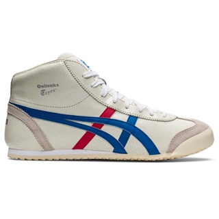 Onitsuka Tiger Mexico Mid Runner White/Blue ของใหม่ ของแท้100% มีกล่องป้ายครบ