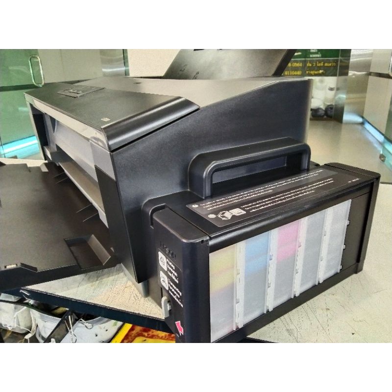 Epson L1300 พร้อมใช้งาน งานปริ้นแบบA3 ปริ้นสติกเกอร์ หัวพิมพ์ออกครบ (สินค้ามือ2)