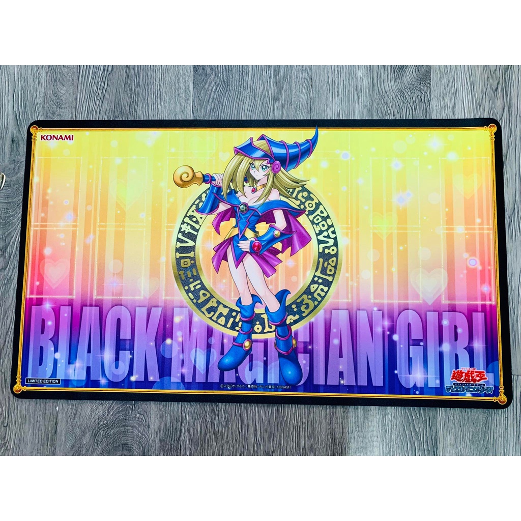 [ Watermelon ] ของแท้ Konami Dark Magician Girl Playmat - Yu-Gi-Oh!