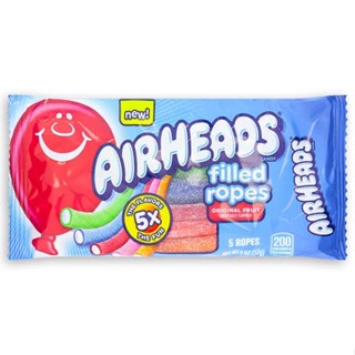 ❤️ พร้อมส่งจากไทย ❤️ ขนม USA Airheads Filled Ropes (ขนาด 57g.)