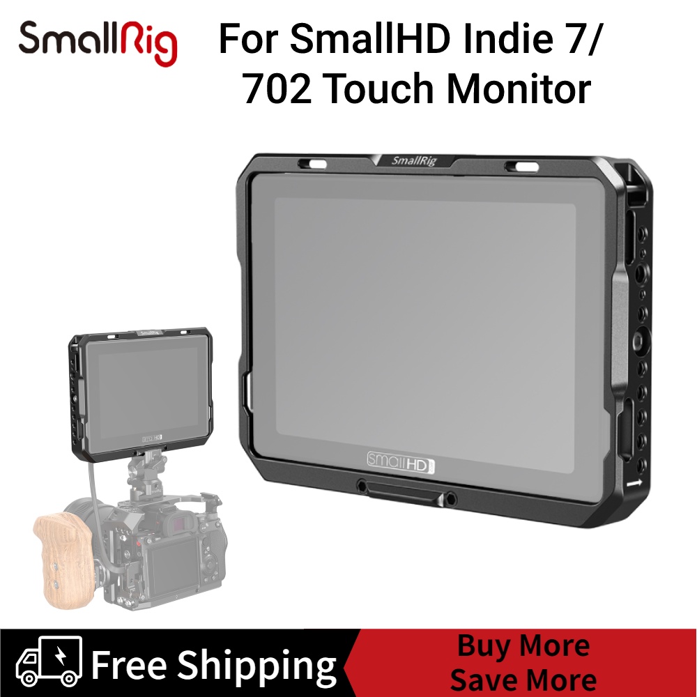 SmallRig Cage with Sun Hood for SmallHD Indie 7 / 702 Touch Monitor CMS2684