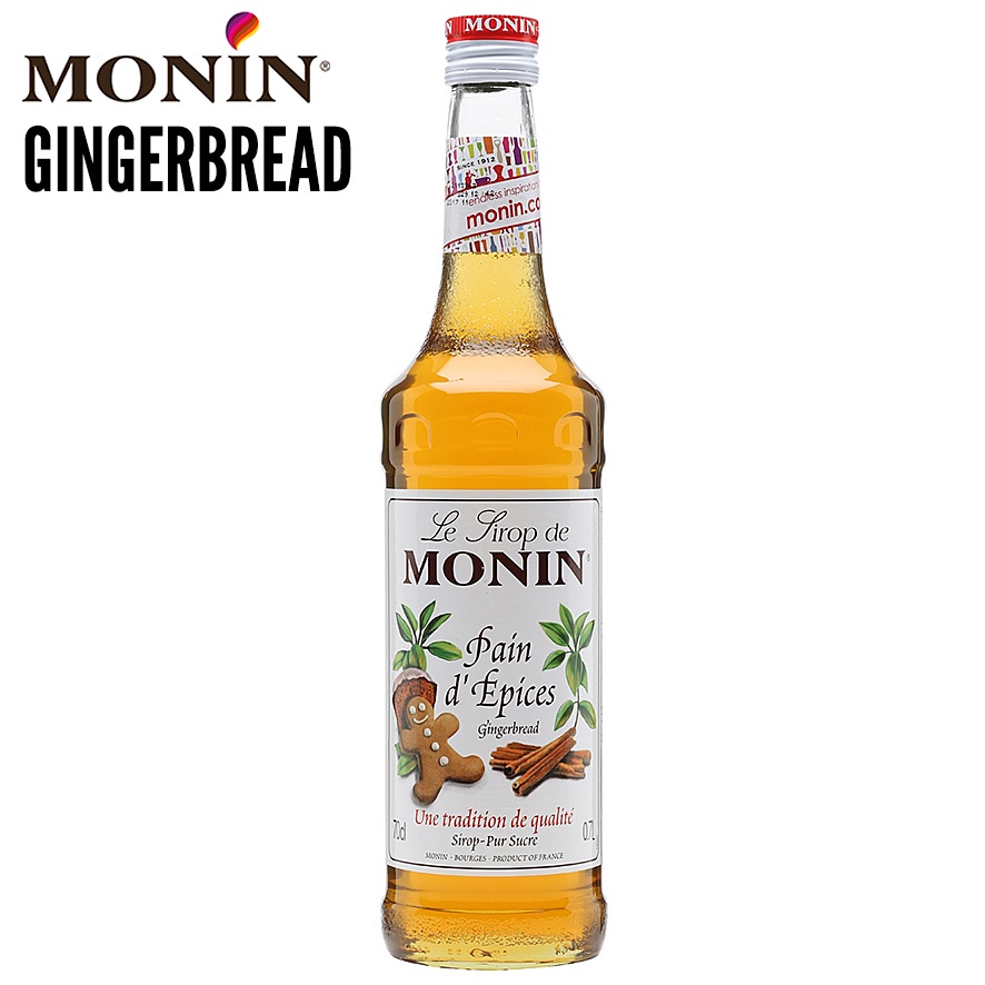 (แบ่งขาย) โมนิน ไซรัป Gingerbread 150 ml. (Monin Syrup Gingerbread 150 ml.)