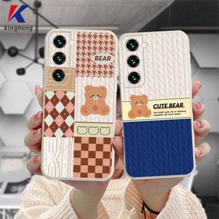 เคสโทรศัพท์มือถือ ลายหมีน่ารัก สําหรับ Samsung A13 A23 A32 A52 A12 A03 A51 A10S A50 A20S J2 J7 Prime A02S A20 A50S A10 A30S A52S A30 M12 M01S A125 A13 Life F12 M10S M40S A515F A207F M02S A025 F02S M10