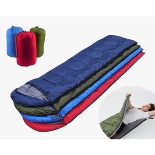 ถุงนอน แบบพกพา ถุงนอนปิกนิก Sleeping Bag ถุงนอนเดินป่า ถุงนอนกันหนาว ถุงนอนพกพา