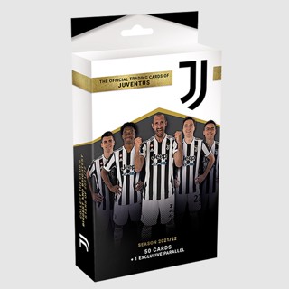 การ์ดสะสมฟุตบอล 2021-22 Topps Juventus Official Team Set (Hanger Box) Soccer (50 Cards)