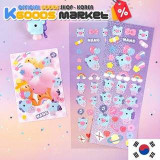 BT21 Baby Hologram Sticker Monopoly Official Goods