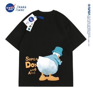 เสื้อยืดแขนสั้น พิมพ์ลาย NASA แฟชั่นฤดูร้อน สําหรับผู้ชาย และผู้หญิง 2022 ผู้ชายและผู้หญิงคู่แขนสั้นสไตล์เดียวกัน_51