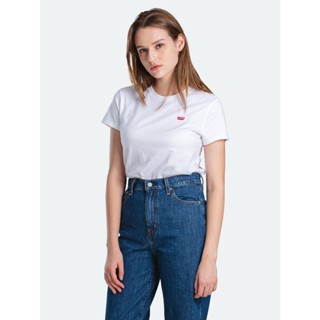 Levis® เสื้อยืดแขนสั้นผู้หญิง รุ่น Perfect T-Shirtเสื้อยืดแขนสั้นสไตล์เกาหลีสำหรับผู้หญิงอินเทรนด์_17