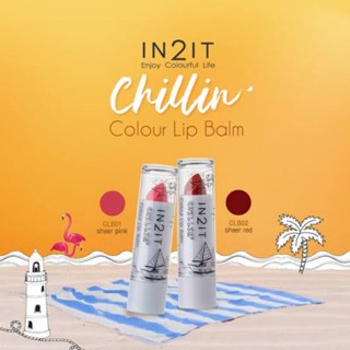 ลิปบาล์ม IN2IT Chillin Colour Lip Balm