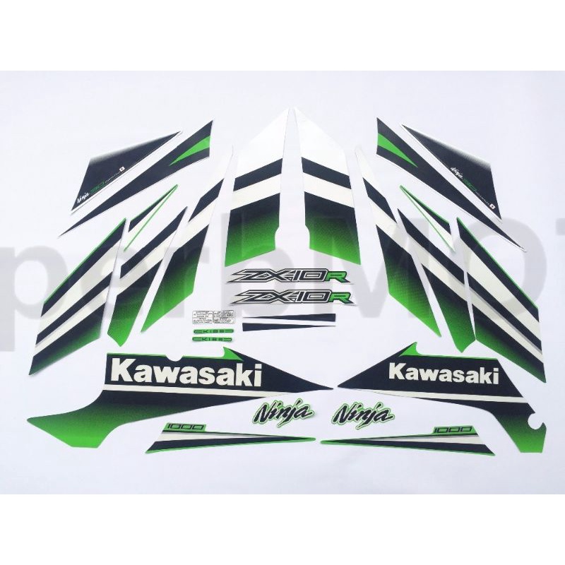 สติ๊กเกอร์ zx10r ปี2015 ZX-10R ZX10R 2015 Kawasaki ninja สติ๊กเกอร์รถบิ๊กไบค์ สติ๊กเกอร์ทั้งคัน zx10