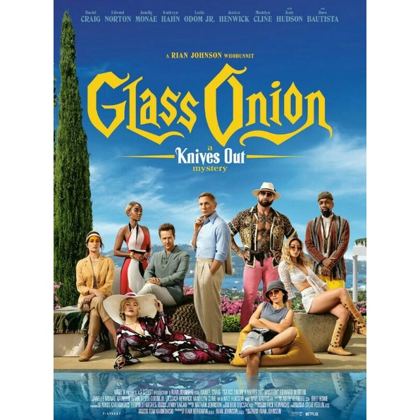 KNIVES OUT 2 : GASS ONION (2022)