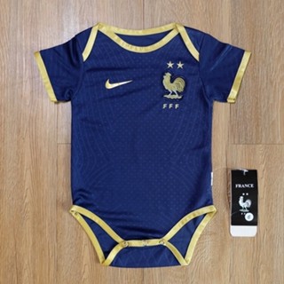 ชุดบอลเด็ก แรกเกิด ทารก AAA ฝรั่งเศส France 2022/23 Baby Kit (พร้อมส่ง)