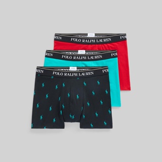 Polo Ralph Lauren Underwear TRUNKS Stretch-Cotton Trunk 3-Pack กางเกงชั้นใน Trunks รุ่น MAPOUND0S720234 สี 999 MULTI