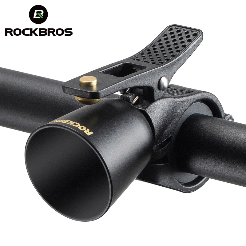 【TH Delivery】ROCKBROS แตรกระดิ่งเสียงดัง ทองแดง ขนาดเล็ก อุปกรณ์เสริม สําหรับจักรยานเสือภูเขา
