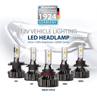 BLAUPUNKT หลอดไฟหน้ารถยนต์ LED HEADLAMP VEHICLE LIGHTING 6000K [2 หลอด]