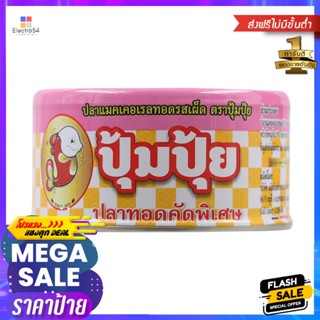 ปุ้มปุ้ยปลาแมคเคอเรลทอดรสเผ็ดคัดพิเศษ 90กรัม Pumpui Fried Mackerel Spicy Special Selection 90g.