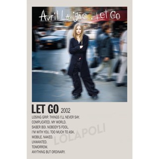 โปสเตอร์ปกอัลบั้ม Let Go - Avril Lavigne