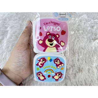 (( พร้อมส่ง )) ที่ใส่อาหาร ทัพเพอร์แวร์ ทับเปอร์แวร์ Tupperware ล็อตโซ่ ทอยสตอรี่ Lotso Toy Story จาก Seria ญี่ปุ่น