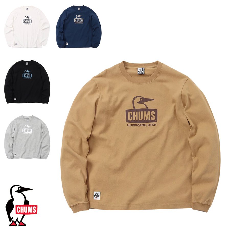 Chums/chacha Bird เสื้อยืดคอกลม แขนยาว พิมพ์ลายนก สไตล์เรโทร แฟชั่นฤดูใบไม้ร่วง ฤดูหนาว สําหรับวัยรุ่น