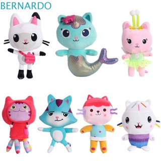 Bernardo บ้านตุ๊กตาแก๊บบี้ ตุ๊กตาการ์ตูน ผ้าฝ้าย ของขวัญเด็ก ตุ๊กตาสัตว์ เมอร์แคท นางเงือก แมว หมอน ตุ๊กตา บ้านตุ๊กตา ตุ๊กตา ตุ๊กตา ตุ๊กตา