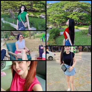 เสื้อทรงคางค้าว มีทั้งหมด 7 สี ราคาน่ารักมาจัดกันเลยสาวๆๆๆ ราคานี้สินค้าพร้อมส่งเลยคะ