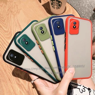 Ready Stock Casing VIVO IQOO 11 5G Y02 Y16 Y35 2022 Y22 Y22s V25 V25e V25 Pro 5G เคส Phone Case Lens Protection  Matte Feel Transparent Durable Anti-fall Hard Case เคสโทรศัพท