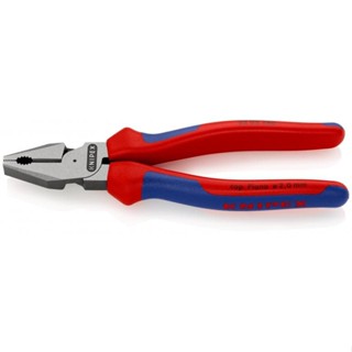 KNIPEX NO.02 02 180 High Leverage Combination Pliers (180mm.) Factory Gear By Gear Garage