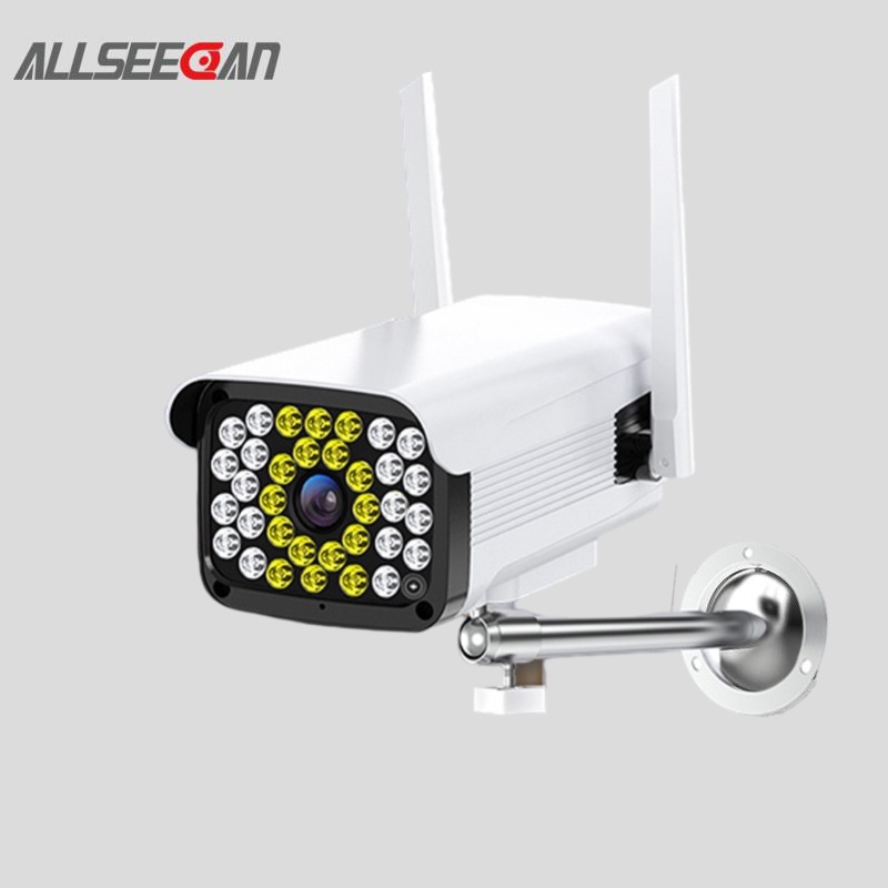 ALLSEECAN YOOSEE กล้องวงจรปิด กลางแจ้งกล้องรักษาความปลอดภัย กันน้ำ 2ล้านพิกเซล พร้อมโหมดกลางคืน กล้อ